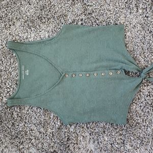 American Eagle Outfitters tie front tank